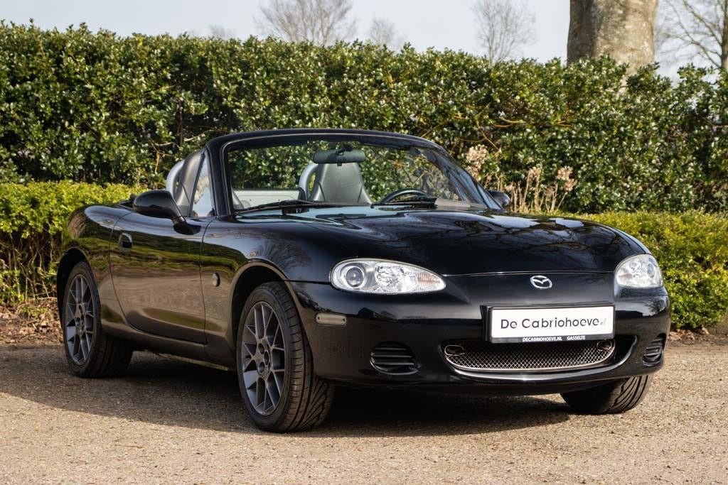 Mazda MX-5 NBFL 1.6l Brilliant Black, Auto's, Achterwielaandrijving, Gebruikt, 4 cilinders, Cabriolet