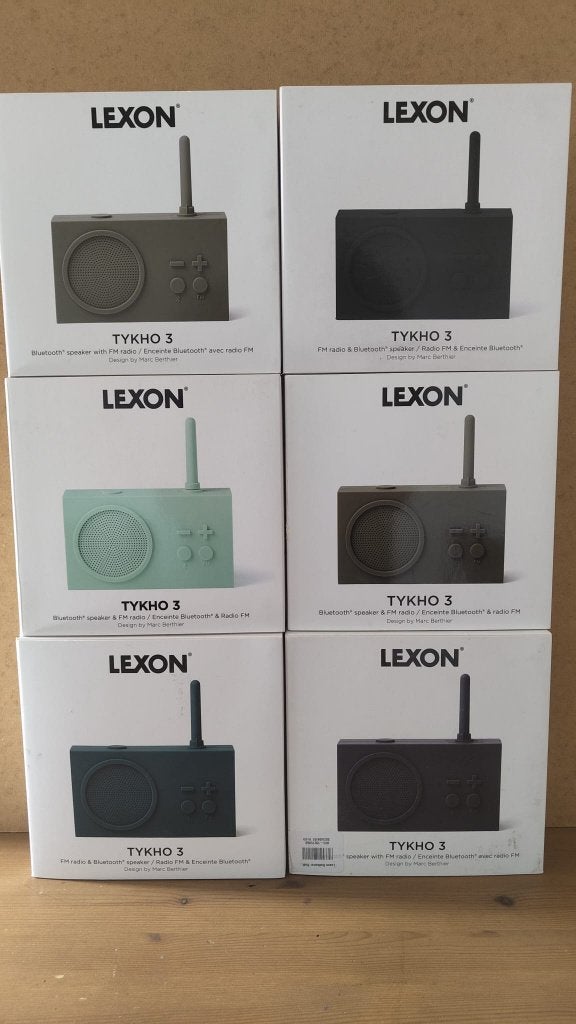 Lexon Tykho3 badkamer Radio en Bluetooth Speaker -retourkans, Verzenden, Support@lexon-design.com, 125 Champs Elysee, Parijs, Frankrijk