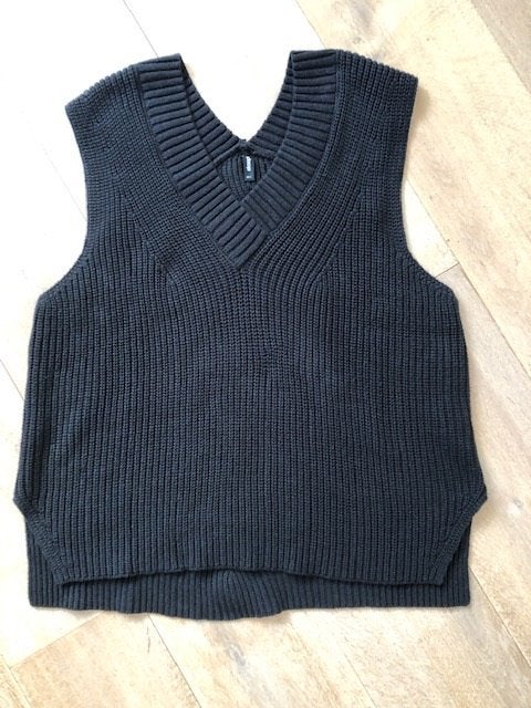 Nieuwe zwarte soepel vallende spencer maat 40/L, Maat 38/40 (M), Zwart, Nieuw, Ophalen of Verzenden