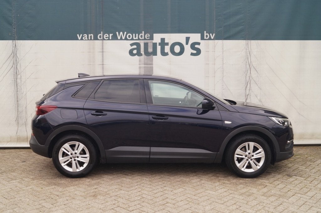 Opel Grandland X 1.6 CDTi 120pk Online Edition -LEER-NAVI-EC, Auto's, Voorwielaandrijving, Dealer onderhouden, Gebruikt, 4 cilinders