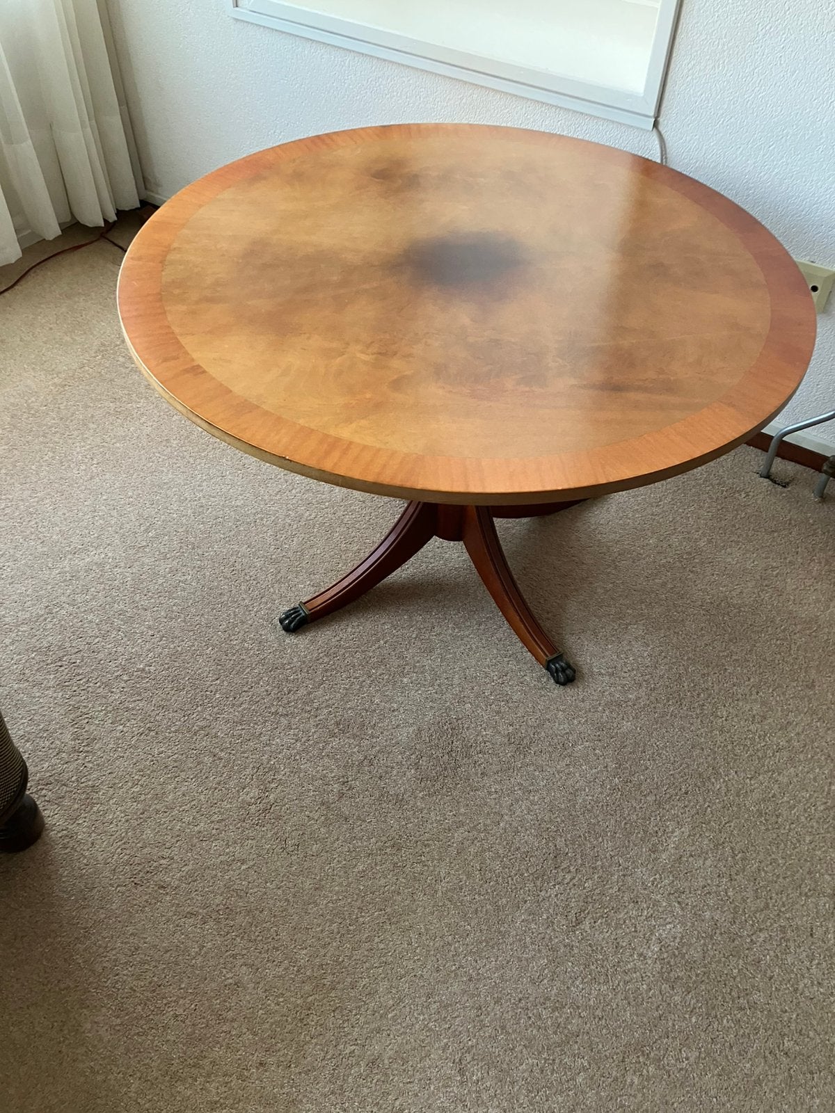 Antieke tafel, Ophalen