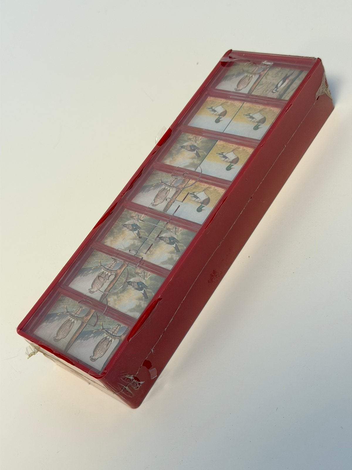 Vintage Vogels spel Vogel-Domino Made Austria Nieuw Sealed, P, P, P, Nieuw