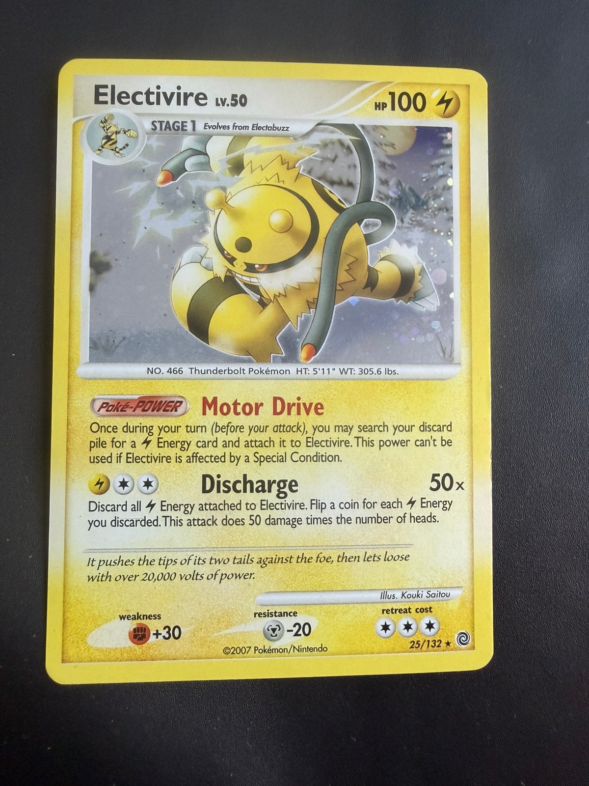 Electivire 25/132, Ophalen of Verzenden, Zo goed als nieuw