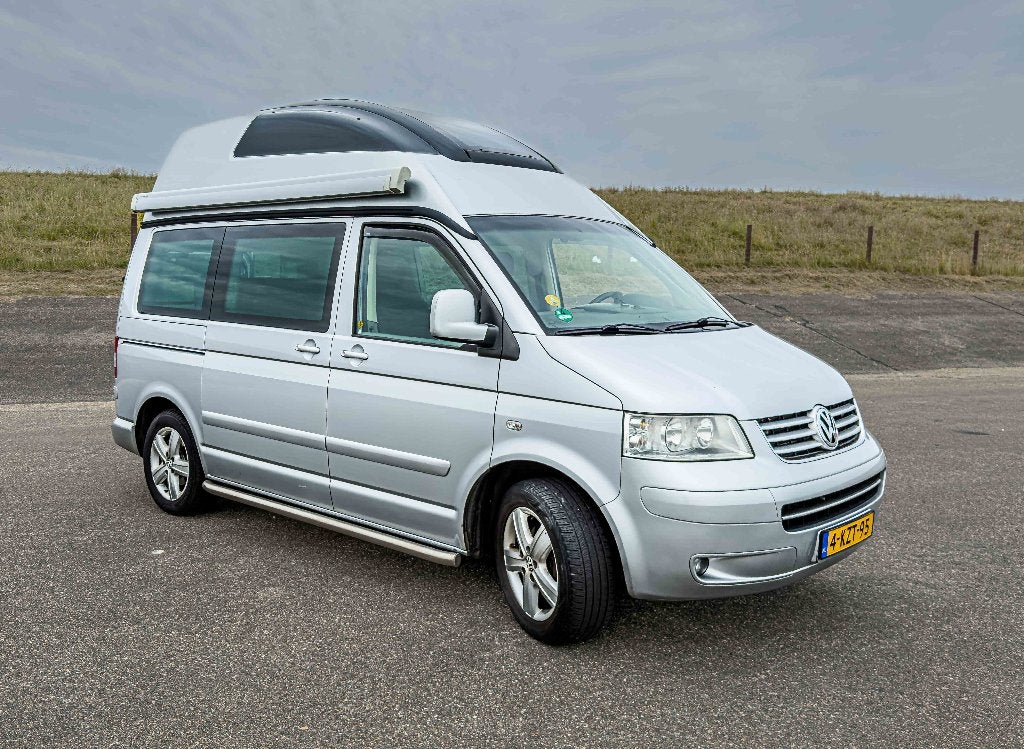 VW T5 California Polyroof, Caravans en Kamperen, Campers, Volkswagen, Luifel, Particulier, 4 tot 5 meter