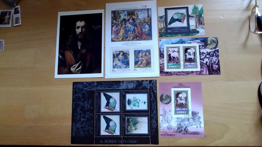 Postzegels  Albrecht Dürer, Ophalen of Verzenden, Buitenland
