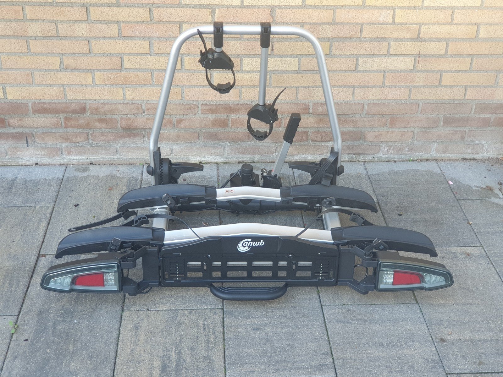 Fietsendrager ANWB Flex Premium Voor 2 E-bike's Kantelbaar, Auto diversen, Ophalen, Zo goed als nieuw, Brede banden, 2 fietsen