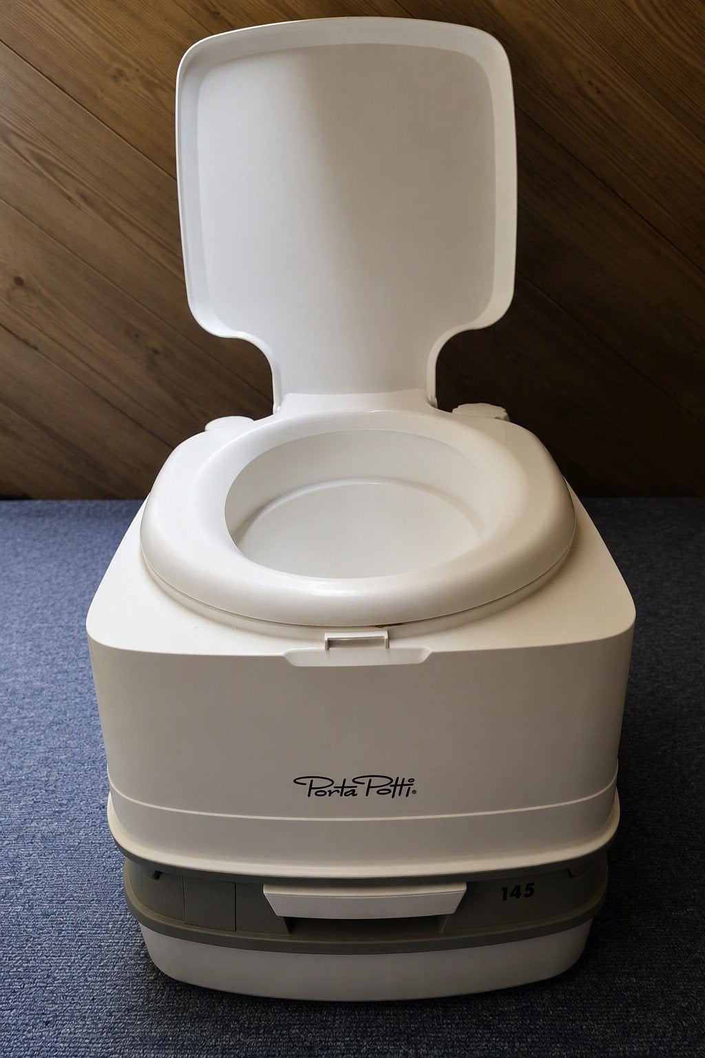 Porta Potti 145 - Draagbaar Toilet voor onderweg, Caravans en Kamperen, Caravan accessoires, Ophalen of Verzenden, Gebruikt