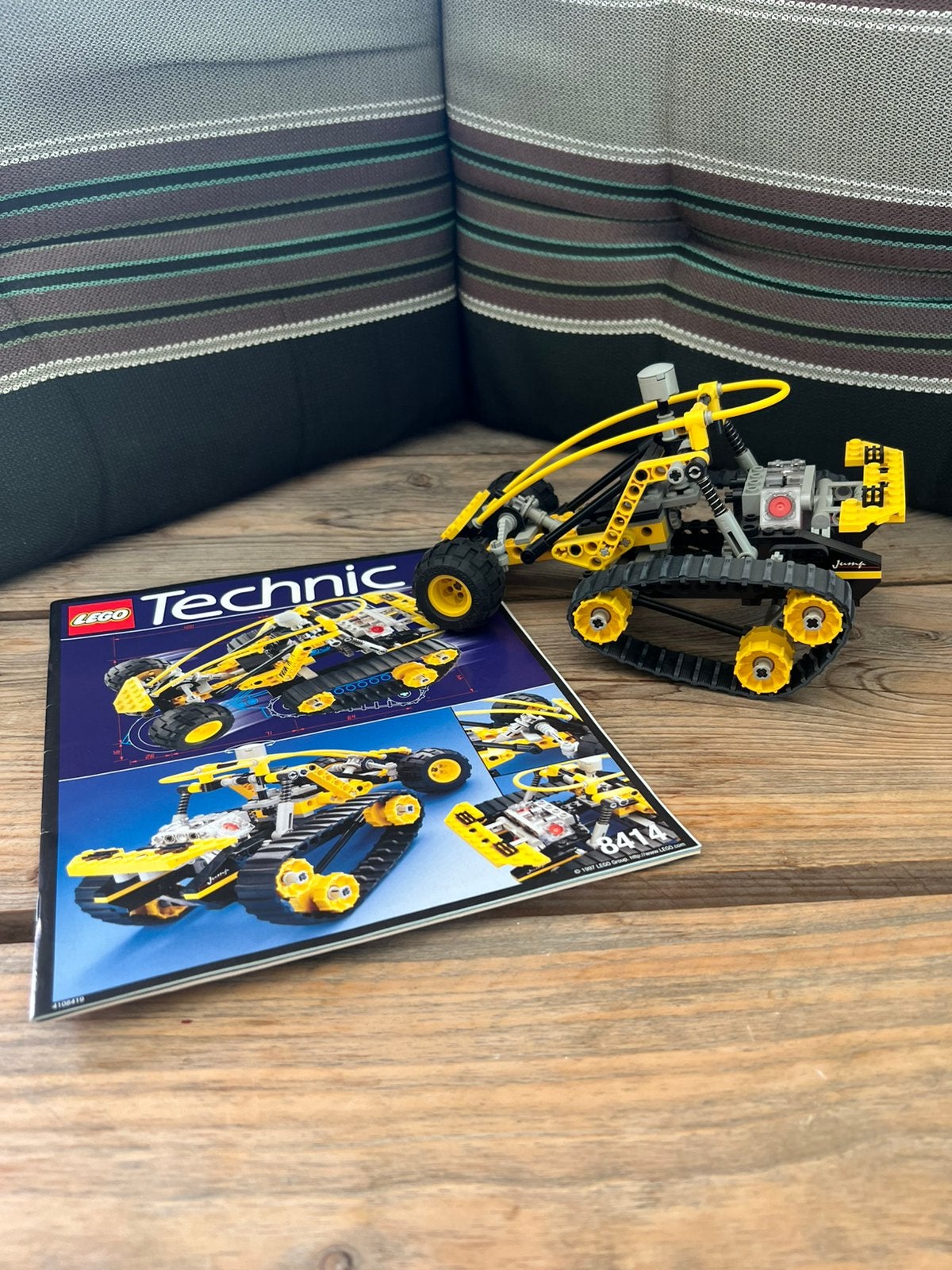 Lego Technic 8414 Bergwandelaar Mountain Rambler Werkt 100%, Inclusief instructies, Lego, Ophalen of Verzenden, Zo goed als nieuw