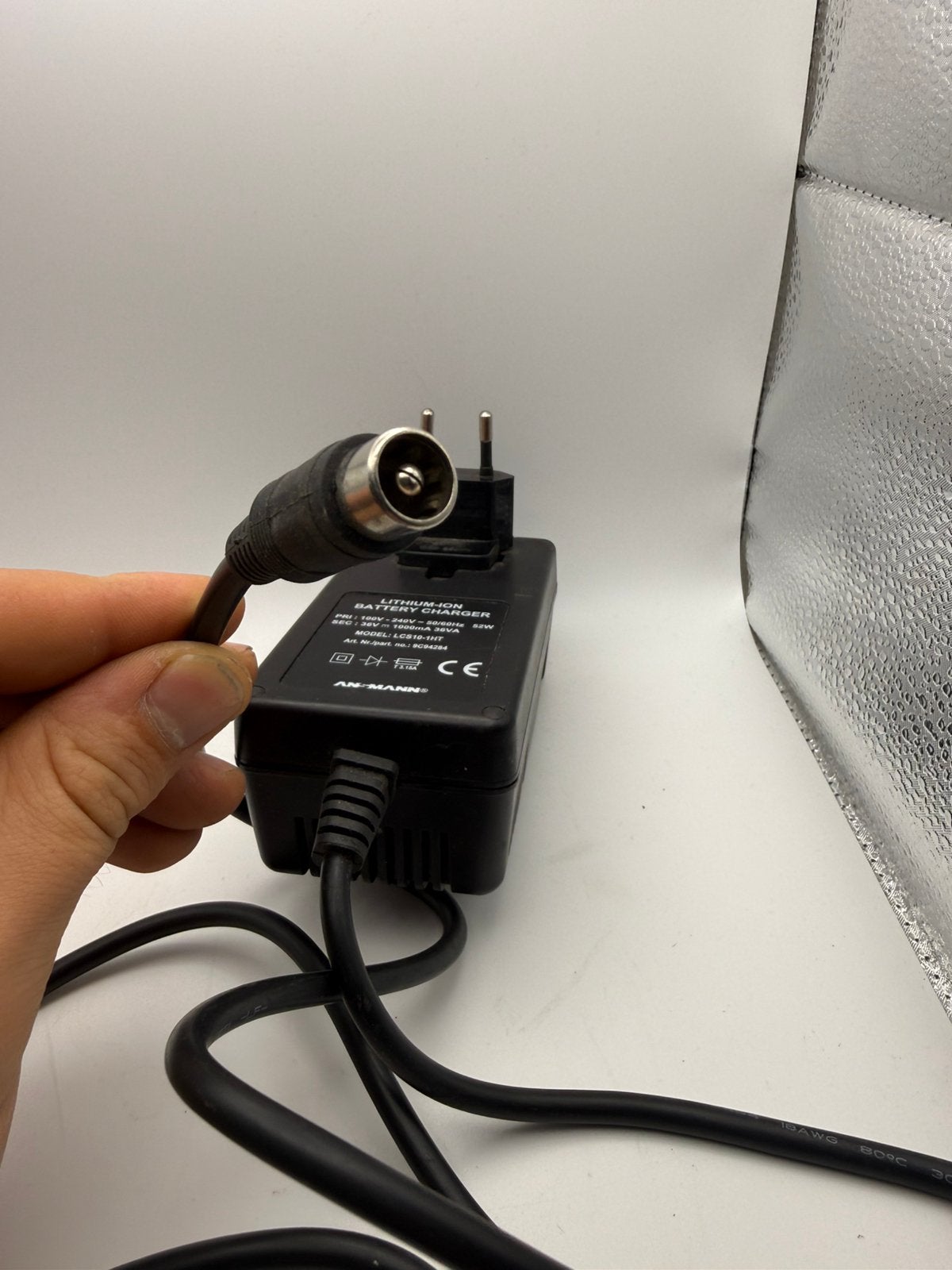 Ansmann LCS10-1HT Lithium-Ion Battery Charger 36V 1000mA, Ophalen of Verzenden, Gebruikt