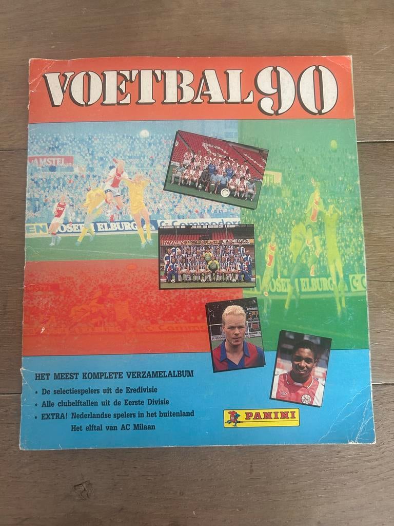 Voetbal 90 Panini compleet verzamelalbum, Verzamelen, Ophalen of Verzenden, Zo goed als nieuw, Overige binnenlandse clubs, Boek of Tijdschrift