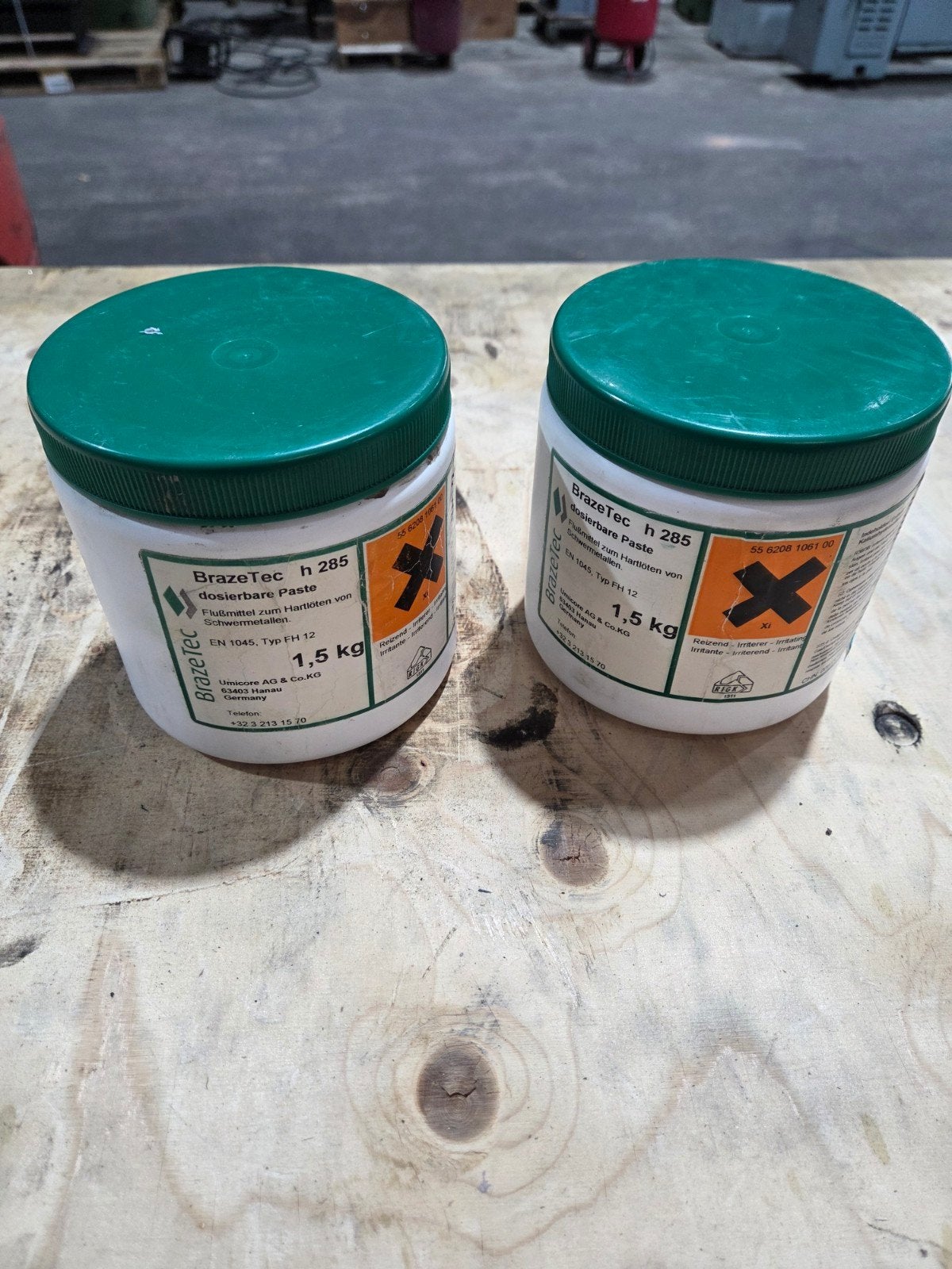 2x BrazeTec h 285 Doseerbare Hardsoldeerpasta – Totaal 3 kg, Ophalen of Verzenden, Zo goed als nieuw, 250 ampère of meer, Overige typen