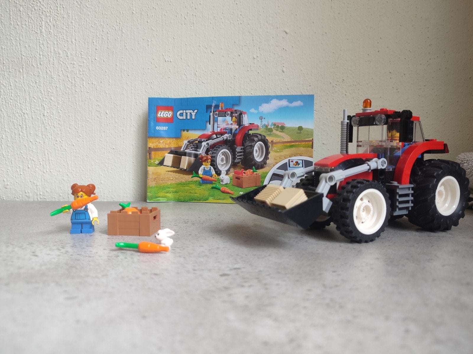 LEGO City Tractor (60287), Ophalen, City, Lego, Inclusief instructies