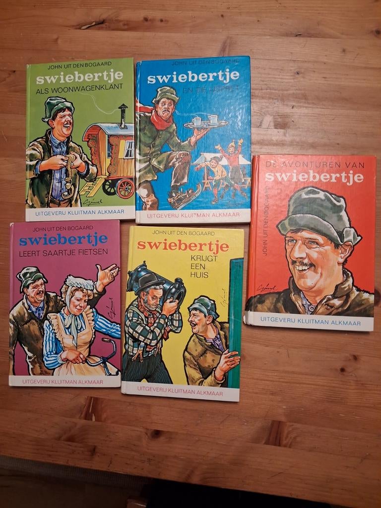 5 boeken van Swiebertje, Ophalen of Verzenden, Gelezen