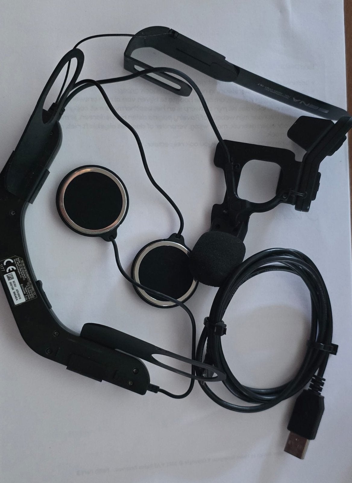 Sena SC10U Bluetooth Communicatiesysteem voor Schuberth, Overige merken, Systeemhelm, Heren, Ophalen of Verzenden