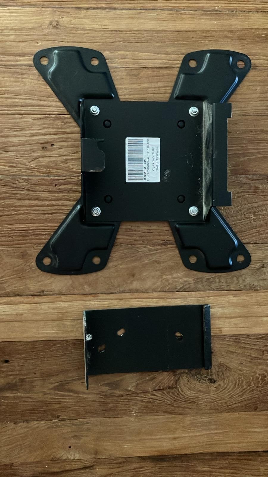 Vogels WALL1115 BLACK TV Muurbeugel, Audio, Tv en Foto, Televisiebeugels, Ophalen, Gebruikt