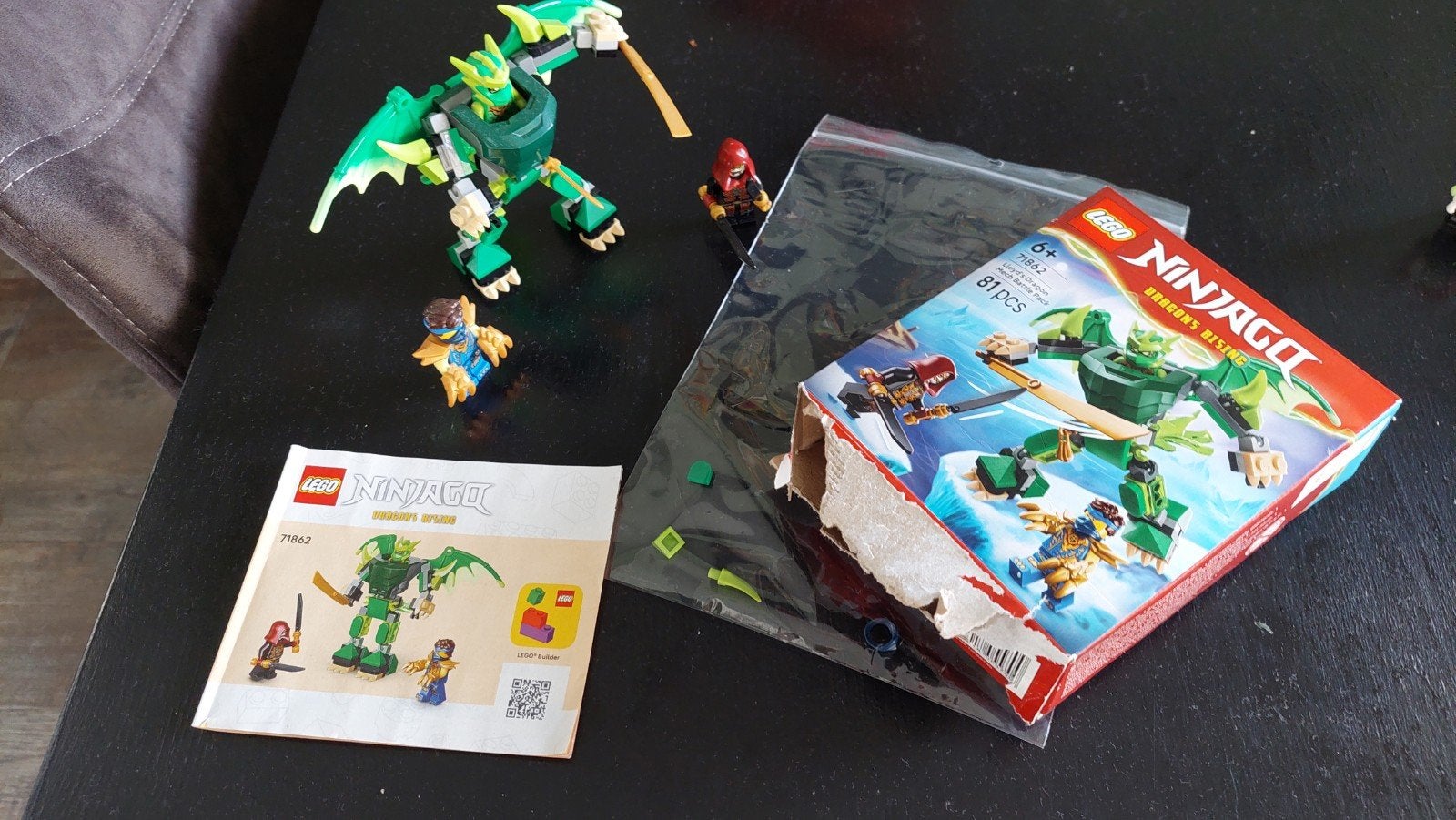 compleet 71862 lego ninjago, Ophalen of Verzenden, Zo goed als nieuw, Met 1 controller, Switch Original