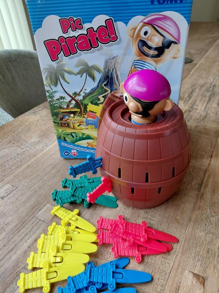Pop-Up Piraat Spel - Pic Pirate! van Tomy, Ophalen, Gebruikt, Jongen of Meisje