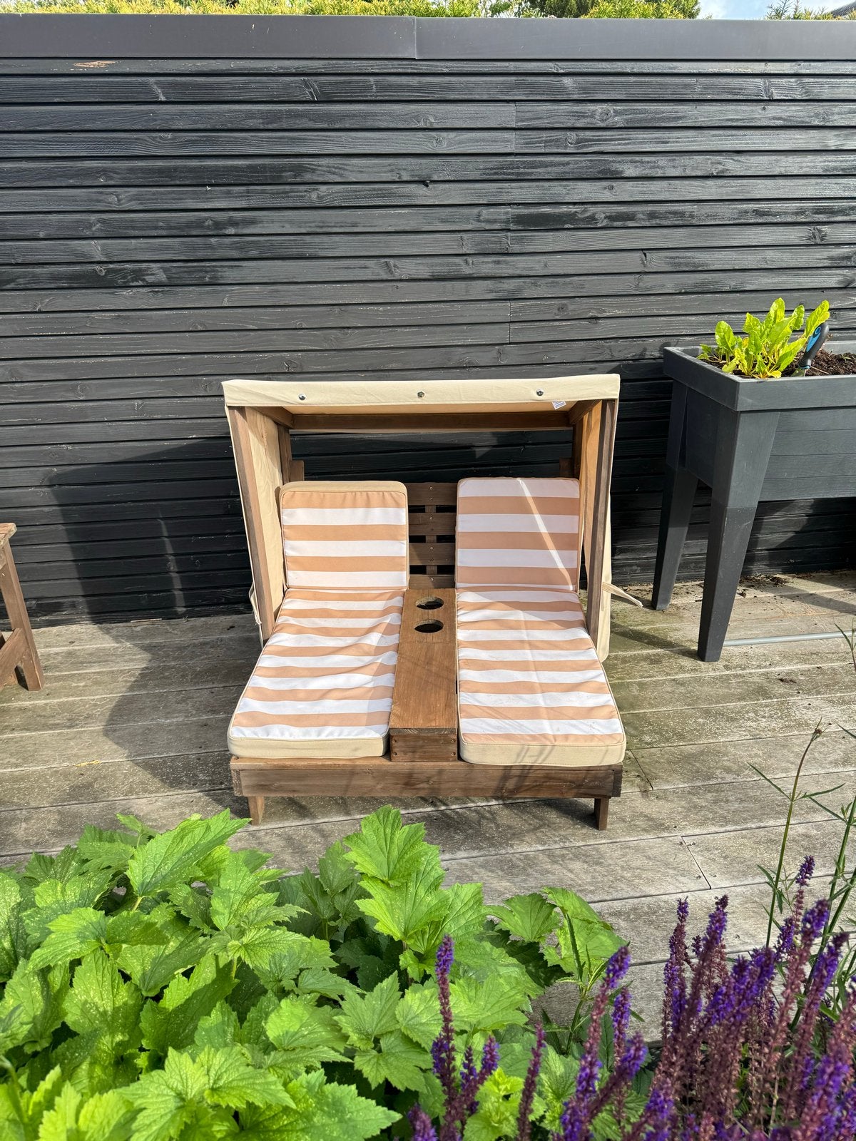 Strandstoel / Strandkorf voor 2 personen kids versie, Ophalen of Verzenden, Gebruikt, Hout