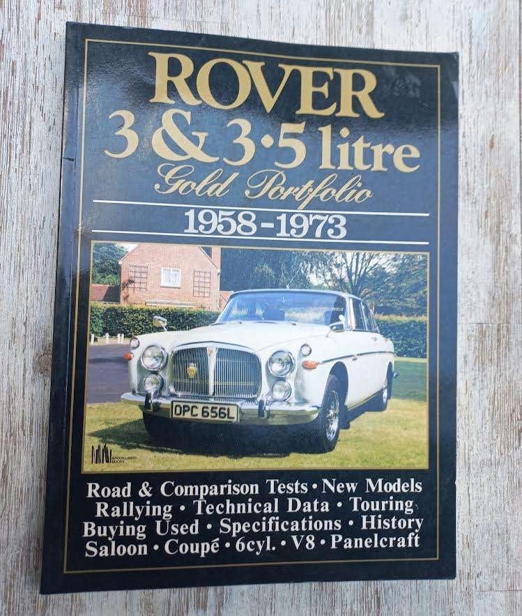 Rover 3 & 3.5 Litre, Gold Portfolio, 1958-1973.-Clarke, R.M., Clark, R.M., Ophalen of Verzenden, Zo goed als nieuw, Overige merken