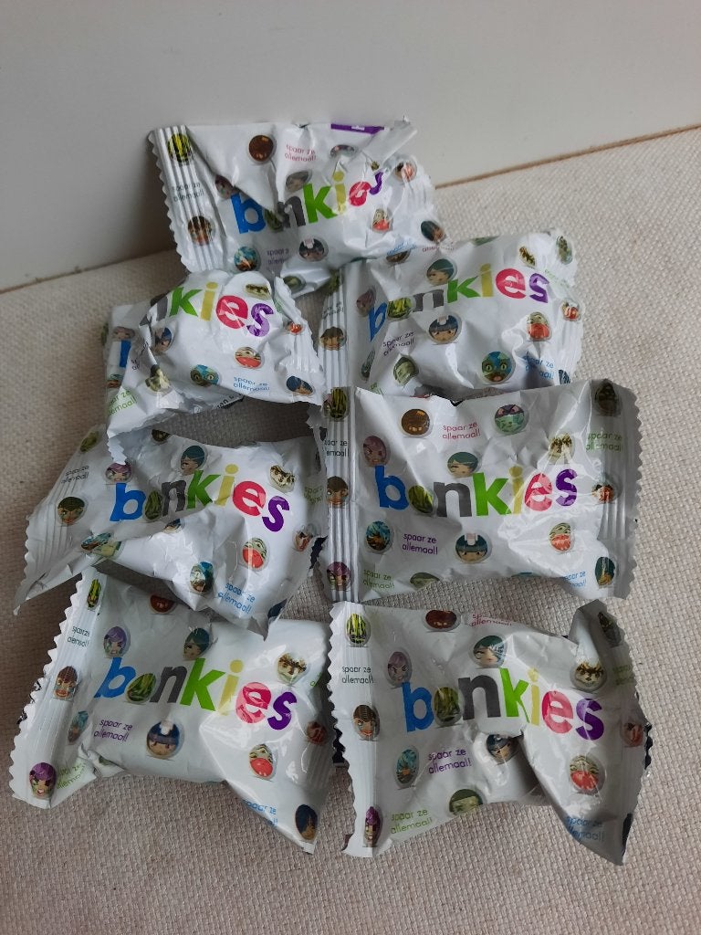 HEMA Bonkies - 7 stuks - uit 2010 - nieuw -, Ophalen of Verzenden, Nieuw