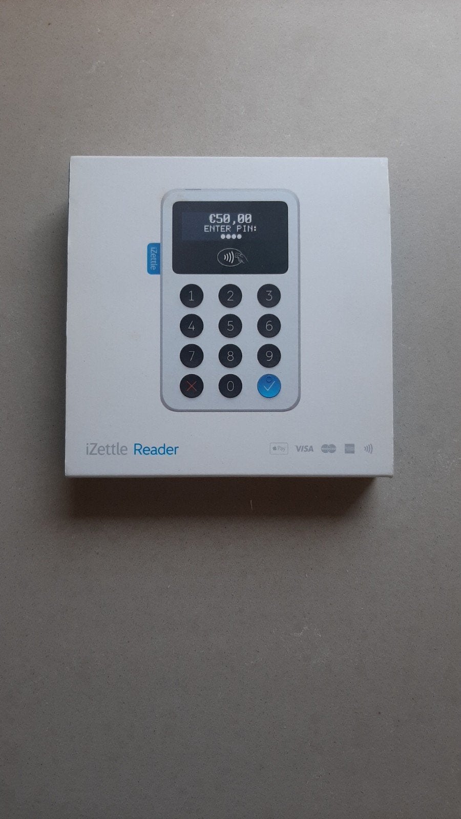 iZettle reader mobielepin, Ophalen of Verzenden, Zo goed als nieuw, Detector, Sensor of Melder, Rook
