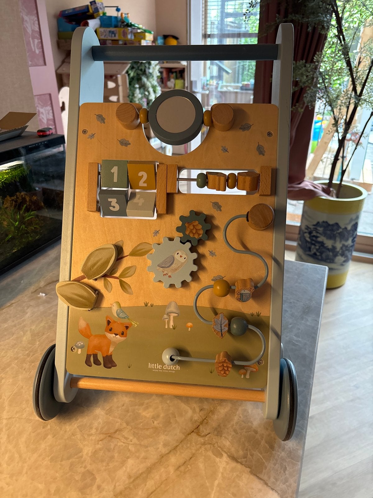 Little Dutch Babywalker met activiteitenbord, Ophalen of Verzenden, Zo goed als nieuw, Overige typen, Met wieltjes
