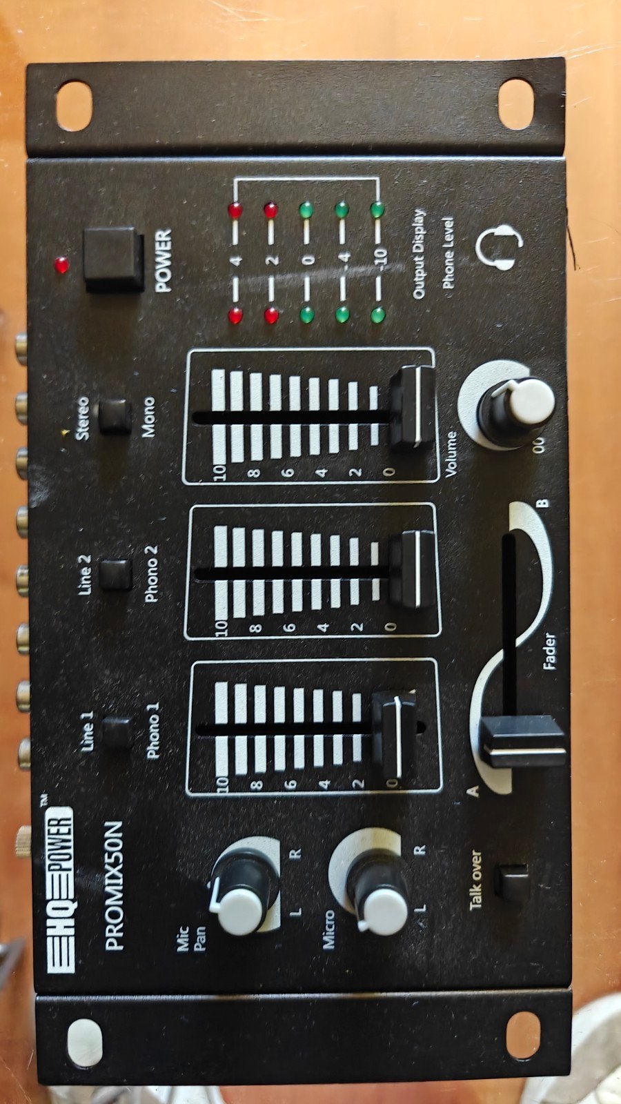 Stereo Mixer Protonix50N in goede staat, Ophalen of Verzenden