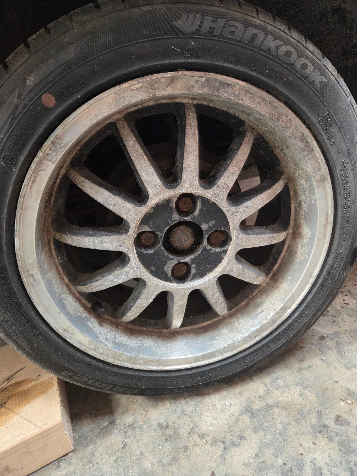 RH Classic velgen 15 inch - 4x100, Ophalen, Gebruikt