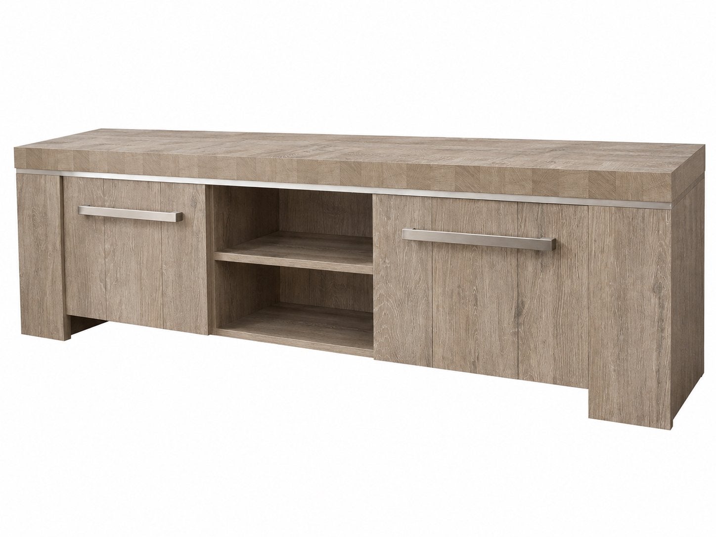 Grijs TV meubel, Ophalen, Zo goed als nieuw, 25 tot 50 cm, Minder dan 100 cm