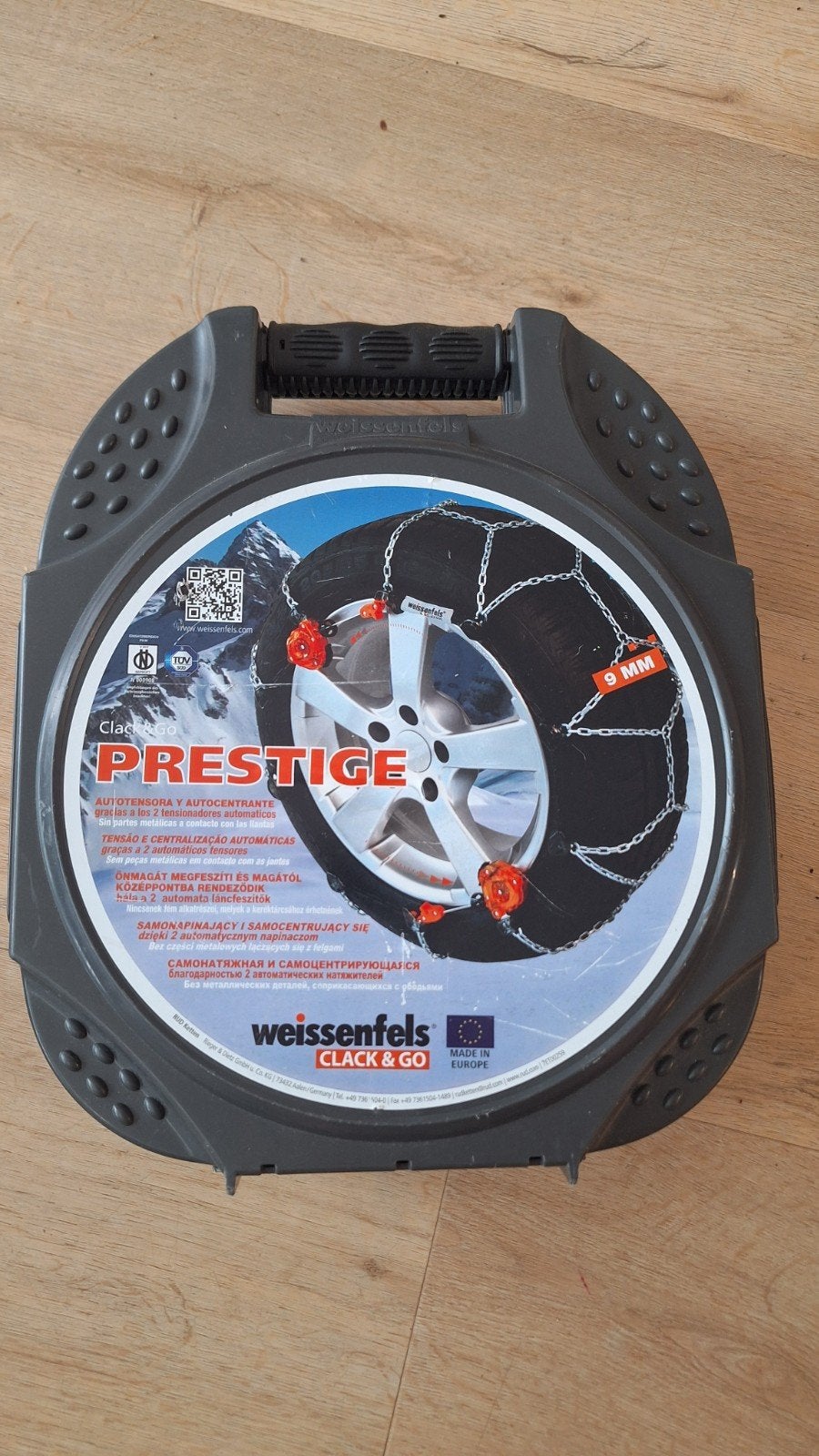 Weissenfels Prestige 9mm sneeuwkettingen (ongebruikt), Ophalen of Verzenden, Nieuw