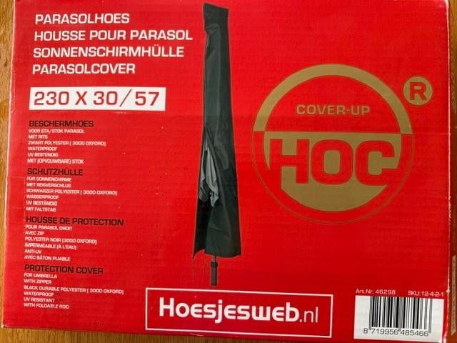 Parasolhoes voor zwevende parasol, Nieuw, Ophalen of Verzenden, Waterdicht, Minder dan 1 meter