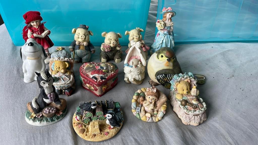 Diverse beeldjes, Ophalen of Verzenden, Zo goed als nieuw, Overige typen