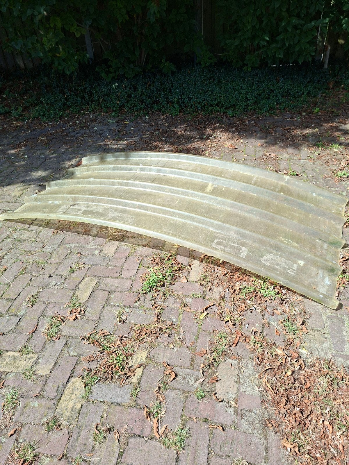 Golfplaten, transparant, gebruikt, Ophalen, Gebruikt, Overige materialen, Minder dan 20 mm