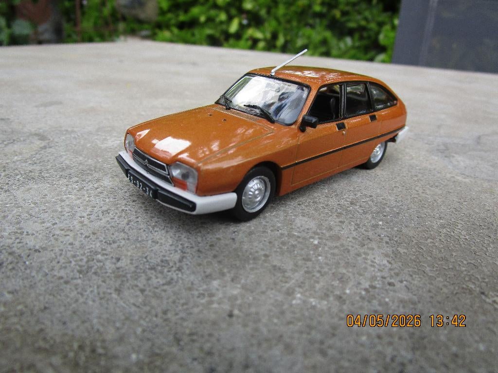 Citroen GSA  Altaya 1:43 evt met folder, Ophalen of Verzenden, Zo goed als nieuw, Auto, Overige merken