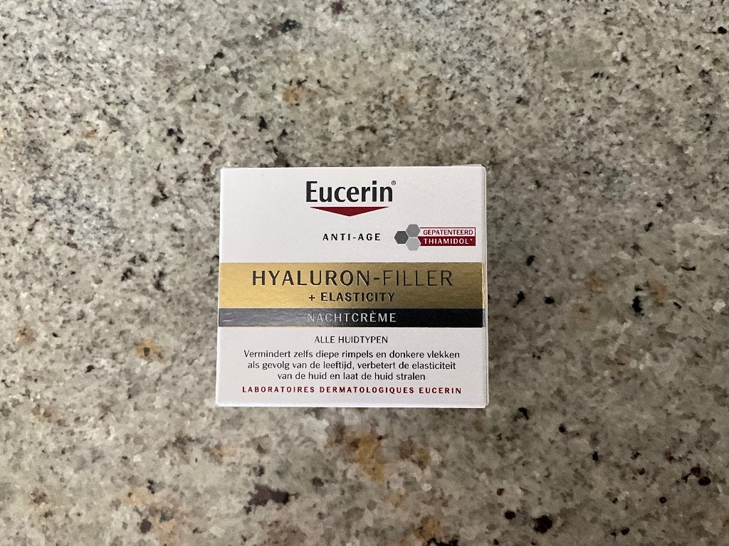 Eucerin Anti-age Hyaluron + elasticity Nacht, Ophalen of Verzenden, Nieuw, Gehele gezicht