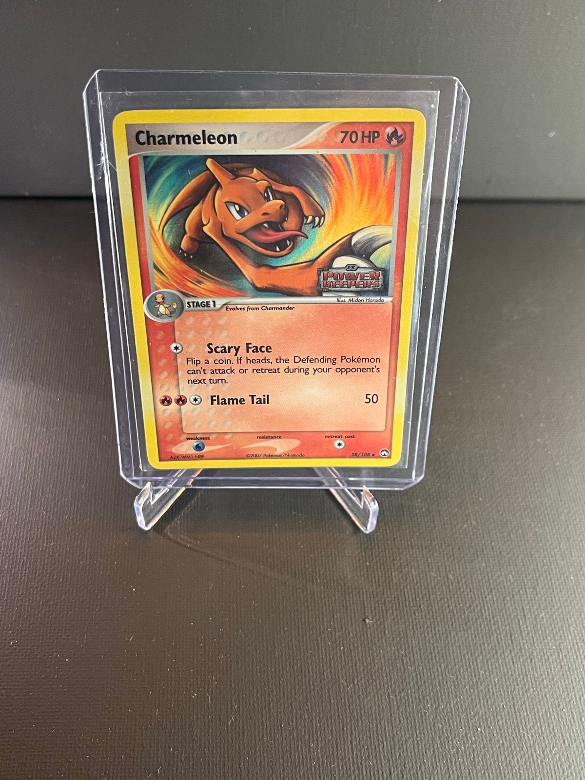 Pokémon Charmeleon Holo Ex Power Keepers 28/108, Ophalen of Verzenden, Zo goed als nieuw, Losse kaart