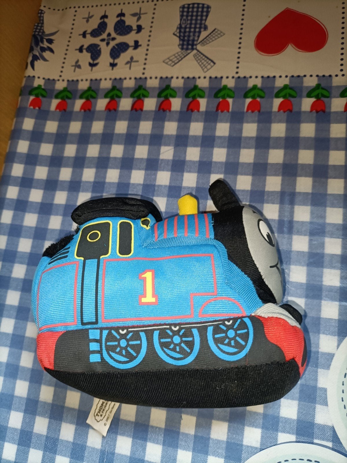 Thomas de trein knuffel 16 cm groot, Ophalen of Verzenden, Zo goed als nieuw