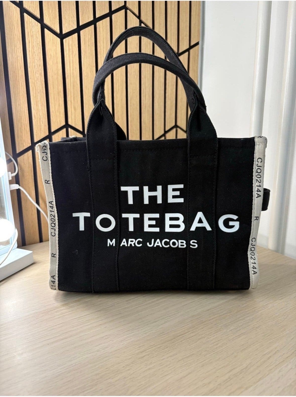 Marc Jacobs The Tote Bag Klein Zwart, Ophalen of Verzenden, Nieuw, Zwart, Handtas