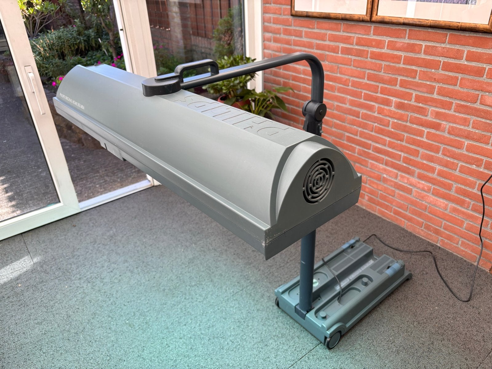 Philips Original Home Solaria Zonnebank - Goede Staat, Ophalen, Gebruikt, Zonnebank enkelzijdig, Minder dan 10 lampen