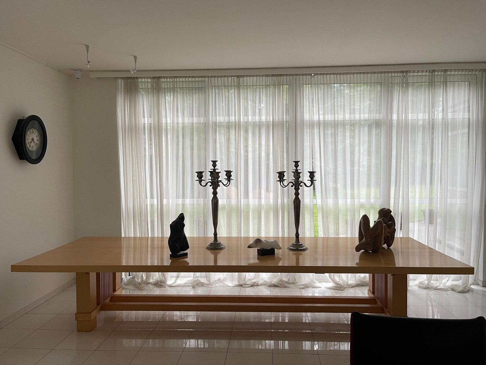 Grote Unieke Design XXL Tafel Style Frank Lloyd Wright 4.2M