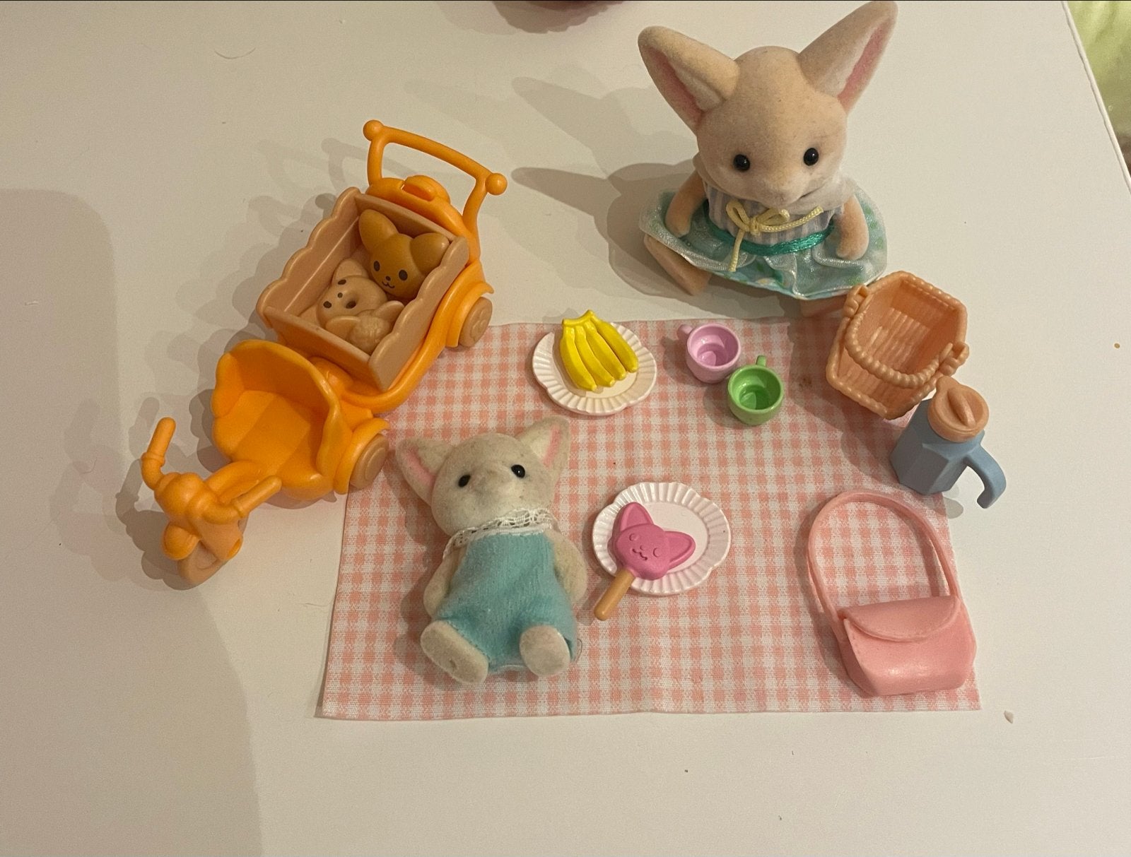 Sylvanian Families piccknick speelset, Ophalen of Verzenden, Gebruikt, Jongen of Meisje