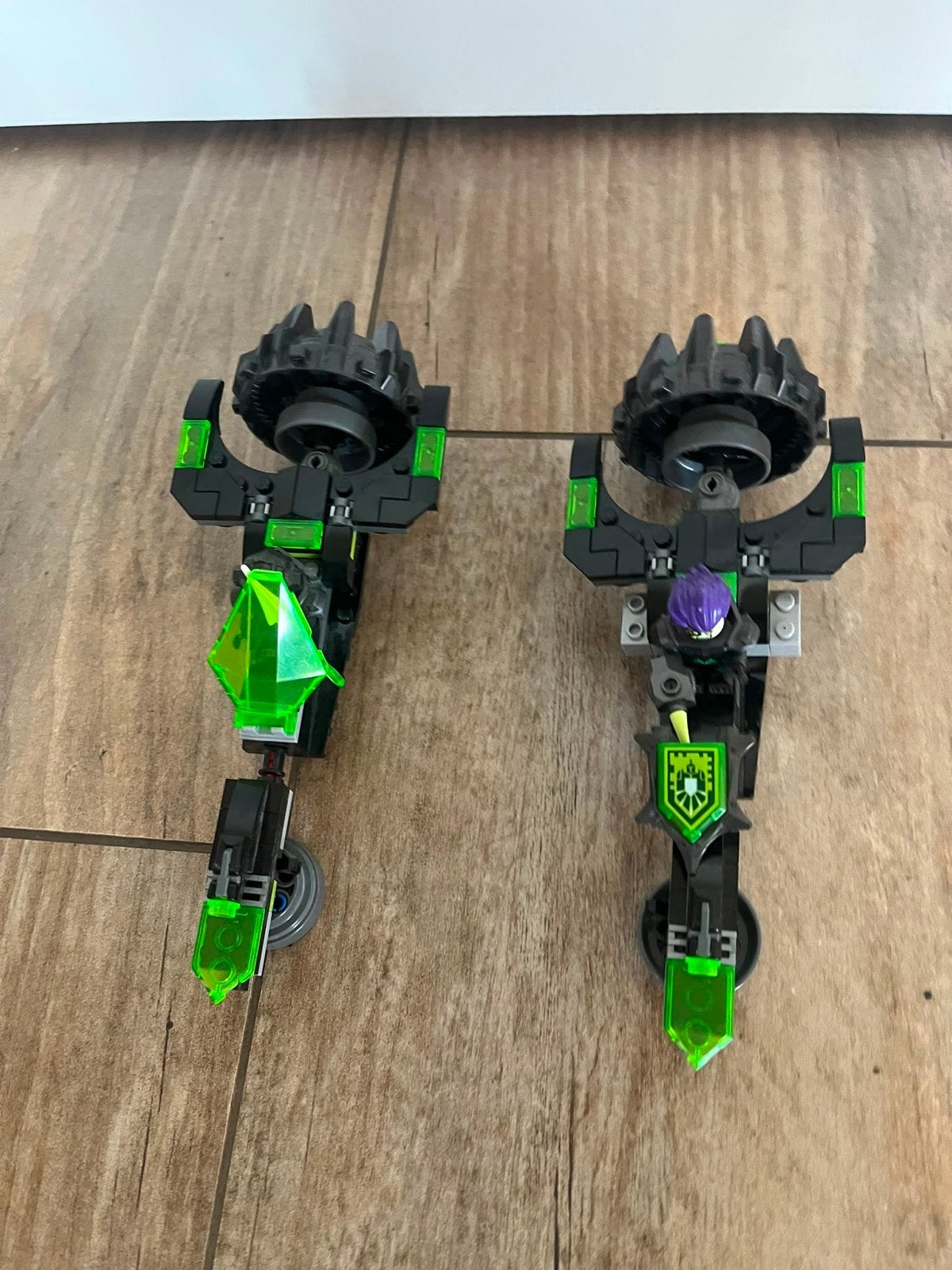LEGO Nexo Knights 70311 & 70312 - Chaos Katapult & Lance's M, Ophalen of Verzenden, Zo goed als nieuw, Overige merken