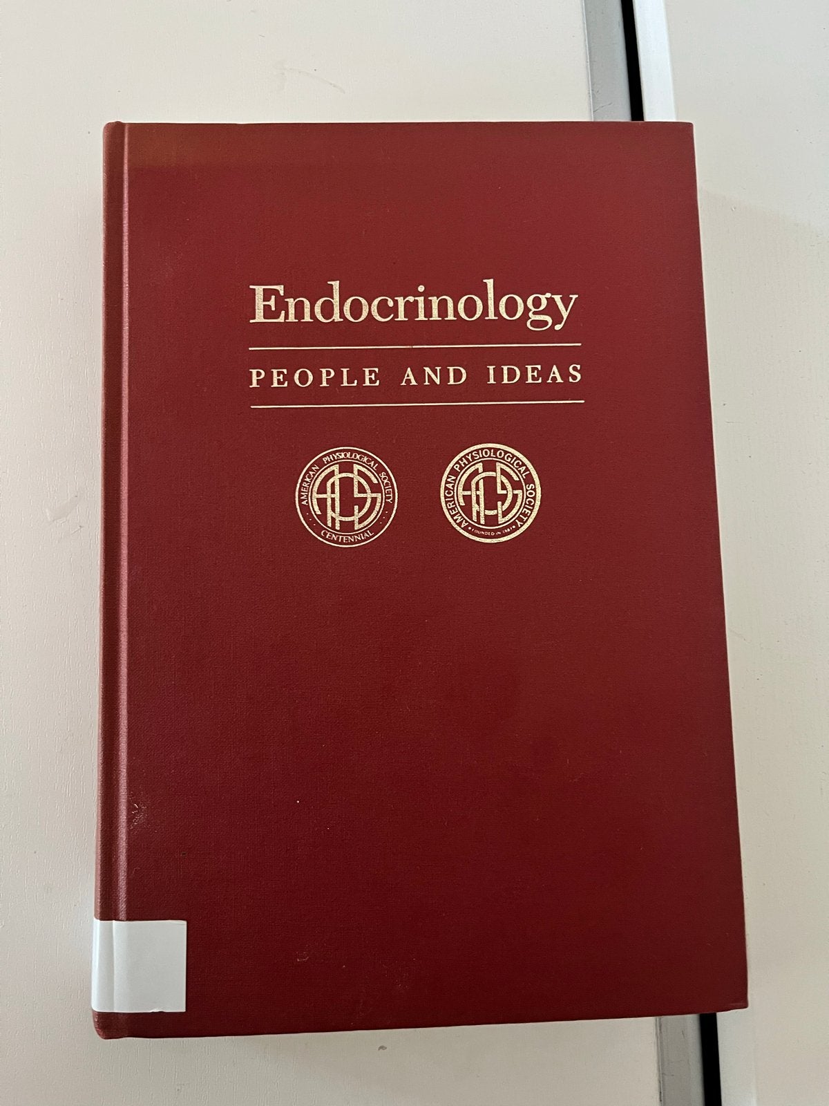 Geneeskunde Endocrinology: People and Ideas, Ophalen of Verzenden, Beta, Zo goed als nieuw, WO