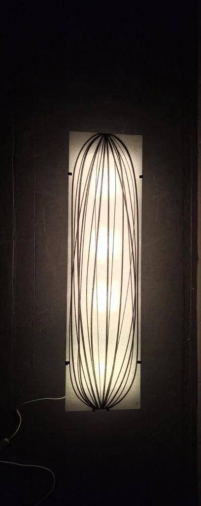 Gyllen Wandlamp, Design Julia Treutiger Voor Ikea, Ophalen, Tweedehands, Tweedehands, Glas