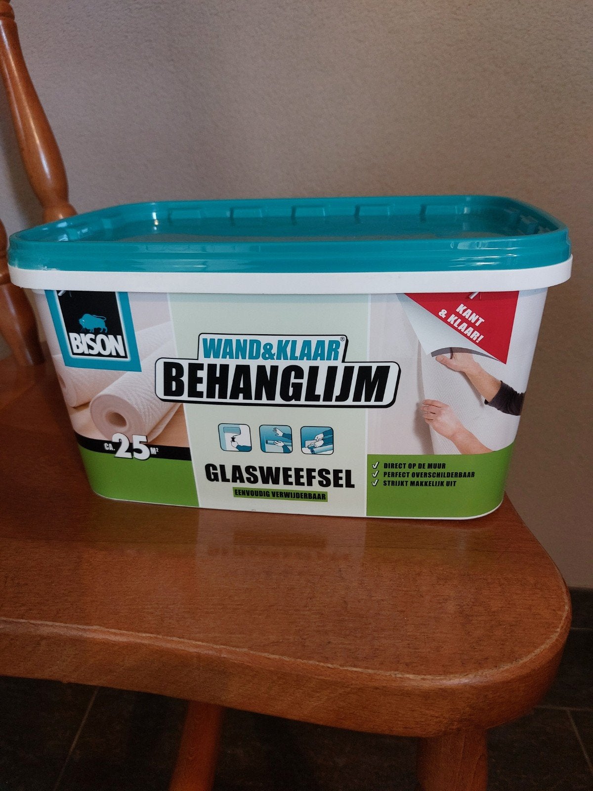 bison ,behanglijm,, Ophalen, Wit