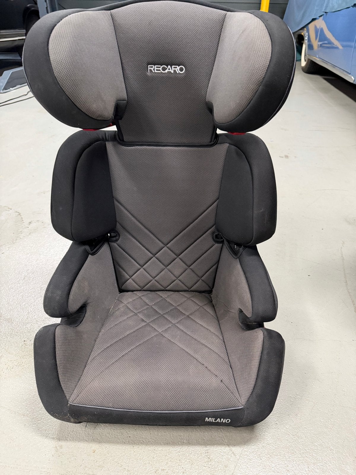 Recaro Milano kinderautostoel met Isofix, Overige merken, Gebruikt, 15 t/m 36 kg, Ophalen of Verzenden