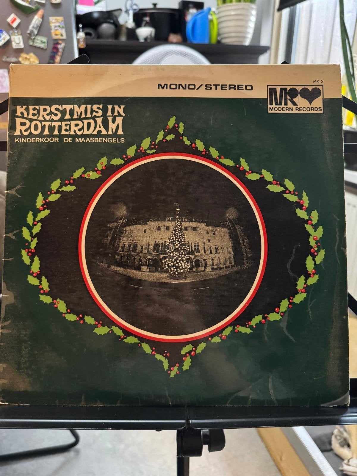 Kerstmis in Rotterdam - Kinderkoor De Maasbengels LP, LP, Gebruikt, Klassiek, Ophalen of Verzenden