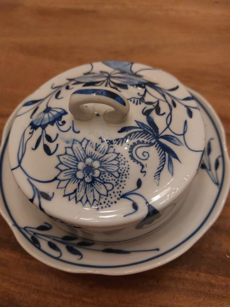 Zwiebel  botervloot met uienpatroon, Ophalen of Verzenden