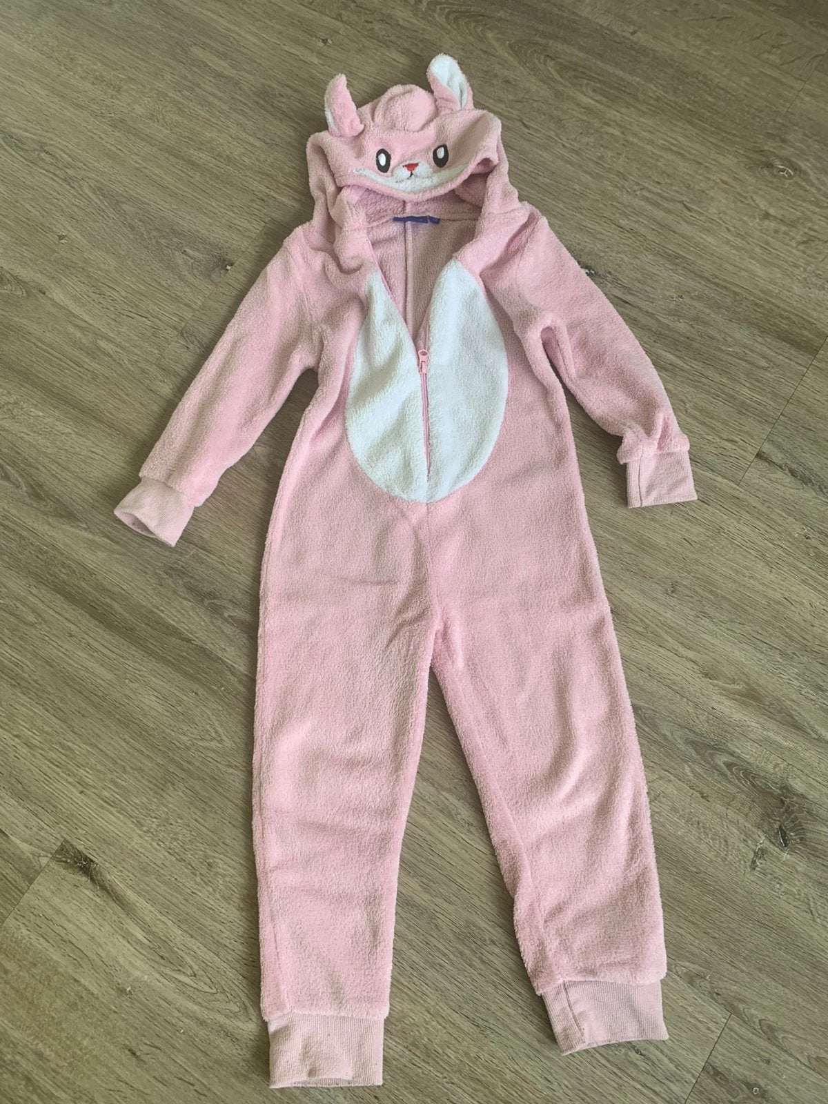Onesie konijn maat 110/116, Ophalen of Verzenden, Zo goed als nieuw, 110 t/m 116, Meisje