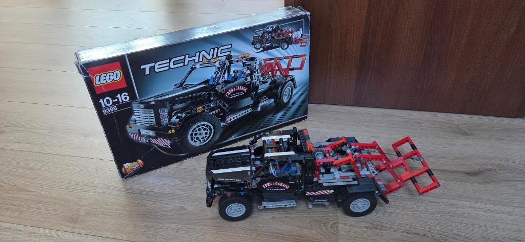 LEGO Technic Pick-Up Sleepwagen 9395, Ophalen, Compleet, Gebruikt, Lego